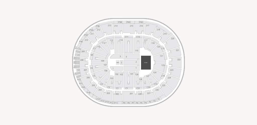 SAP Center at San Jose Seating Chart