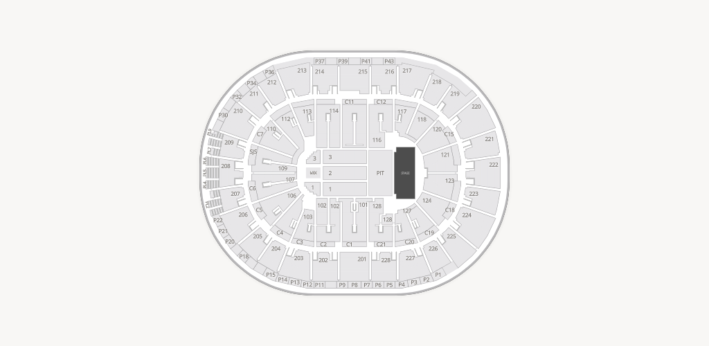 SAP Center at San Jose Seating Chart