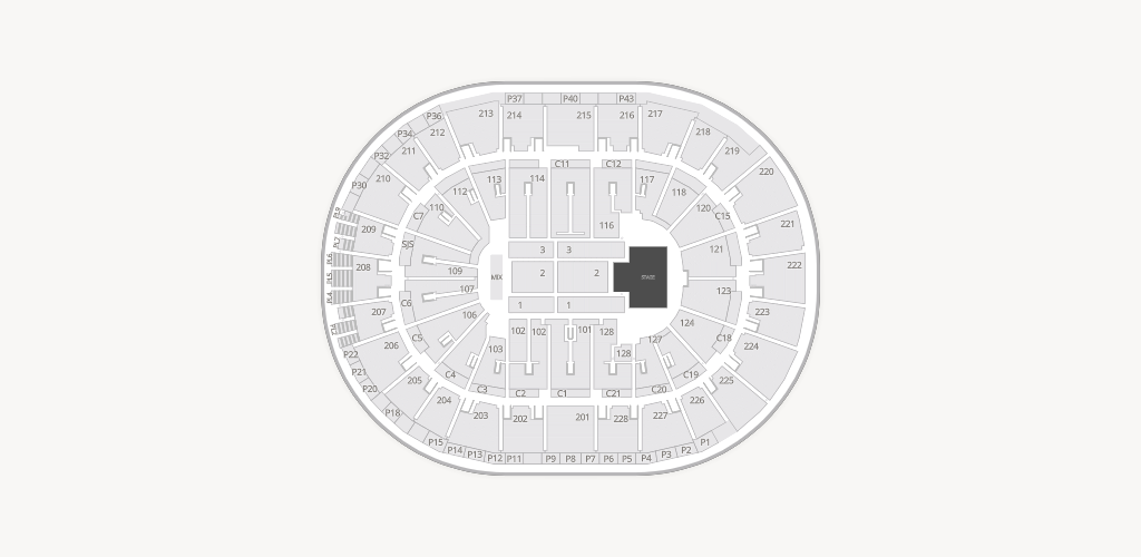 SAP Center at San Jose Seating Chart
