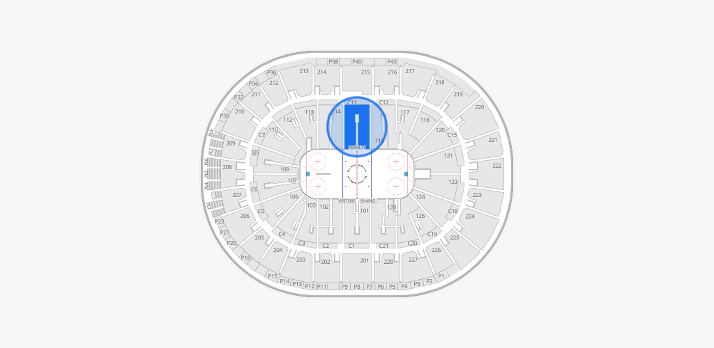 SAP Center at San Jose Seating Chart