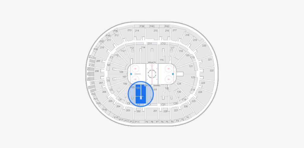 SAP Center at San Jose Seating Chart