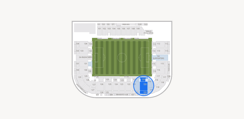 Saputo Stadium Seating Chart