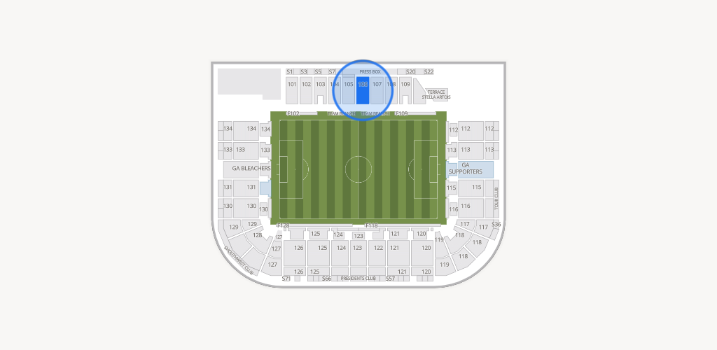 Saputo Stadium Seating Chart