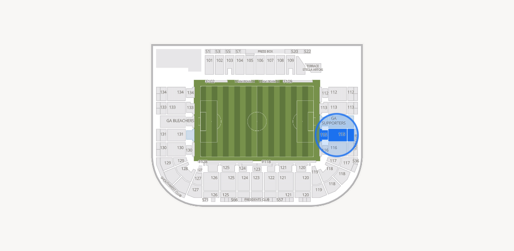 Saputo Stadium Seating Chart