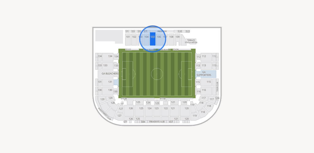Saputo Stadium Seating Chart