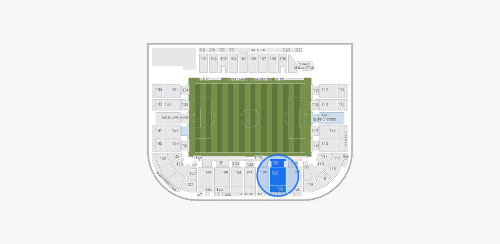 Saputo Stadium Seating Chart