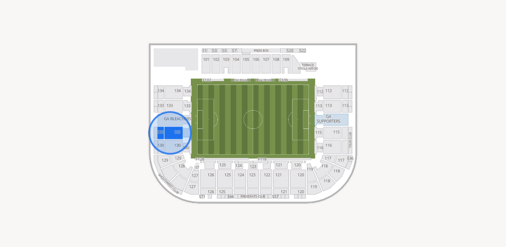 Saputo Stadium Seating Chart