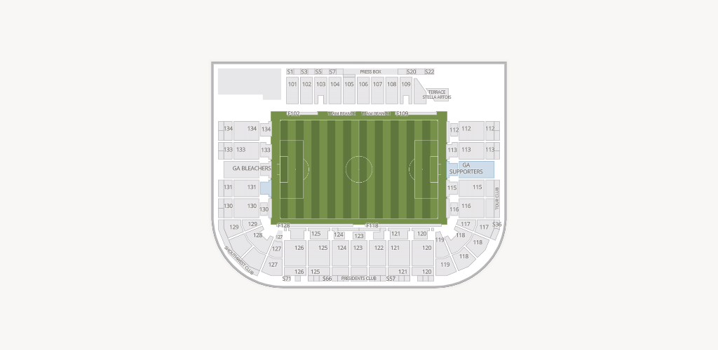 Saputo Stadium Seating Chart