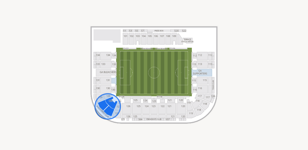 Saputo Stadium Seating Chart