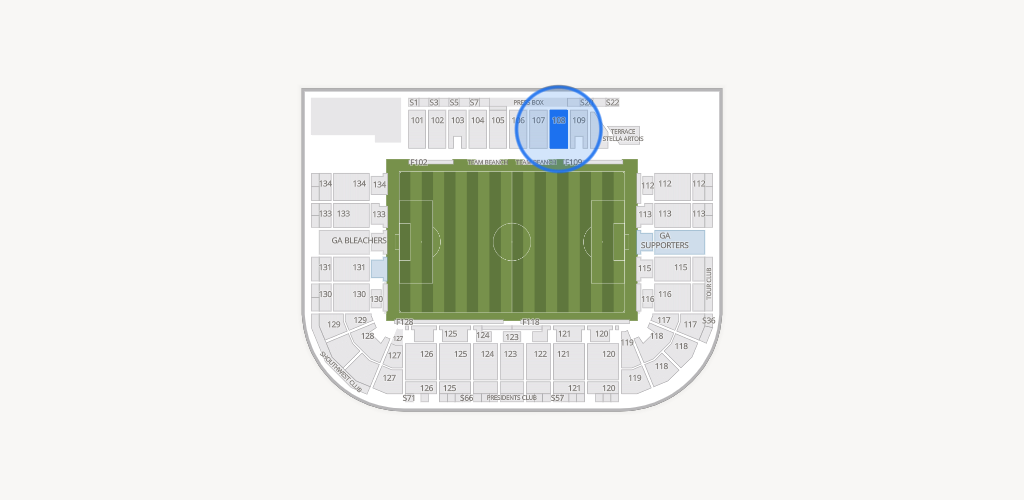 Saputo Stadium Seating Chart