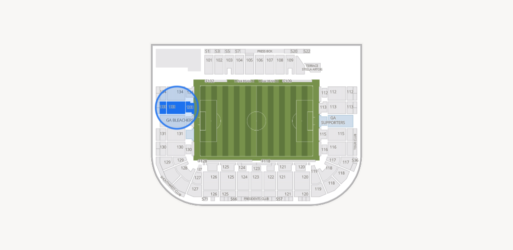 Saputo Stadium Seating Chart