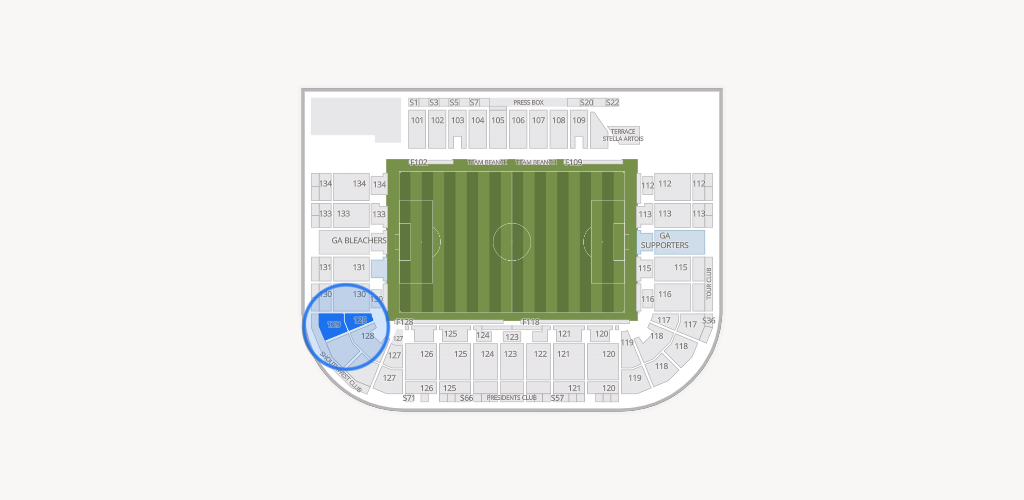 Saputo Stadium Seating Chart