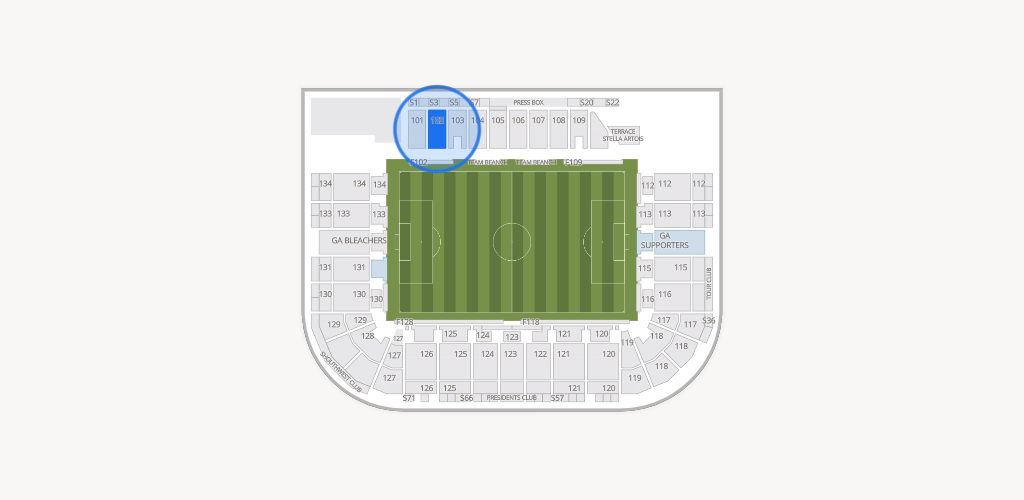 Saputo Stadium Seating Chart
