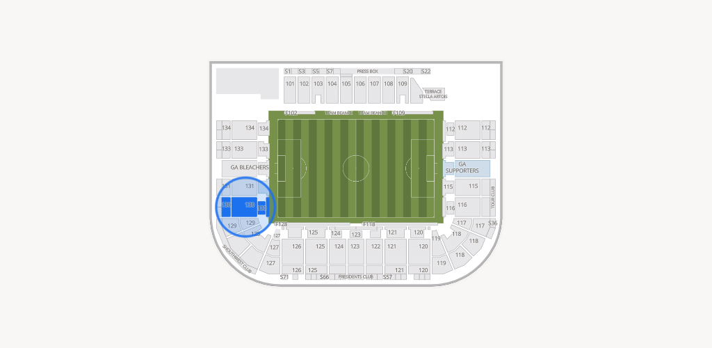 Saputo Stadium Seating Chart