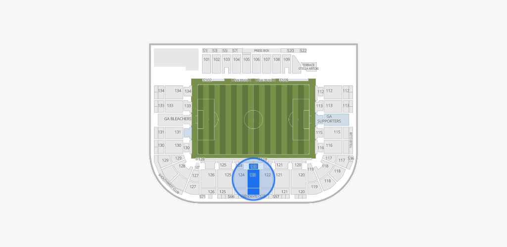 Saputo Stadium Seating Chart