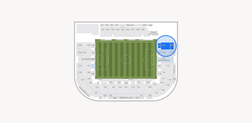 Saputo Stadium Seating Chart