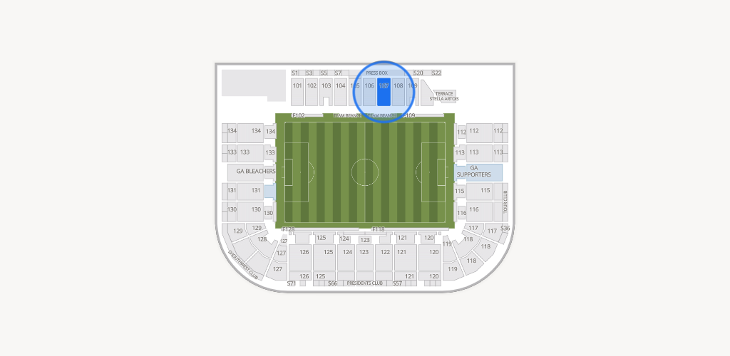 Saputo Stadium Seating Chart