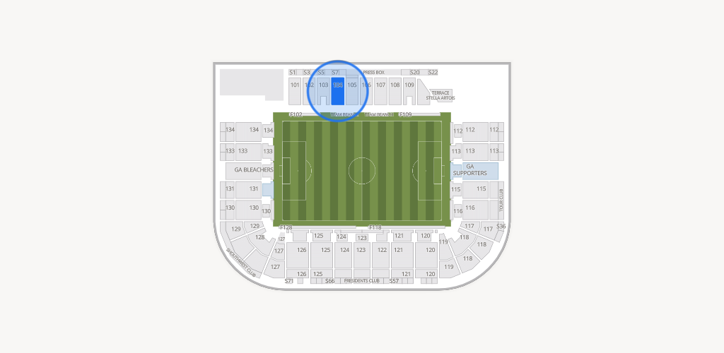 Saputo Stadium Seating Chart