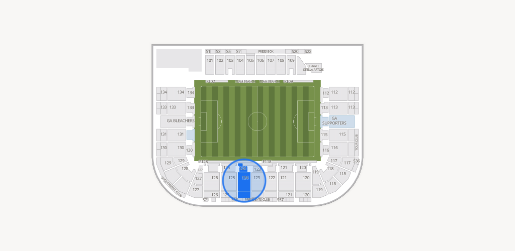 Saputo Stadium Seating Chart