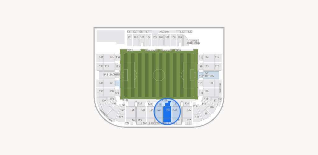 Saputo Stadium Seating Chart