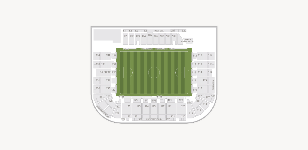 Saputo Stadium Seating Chart