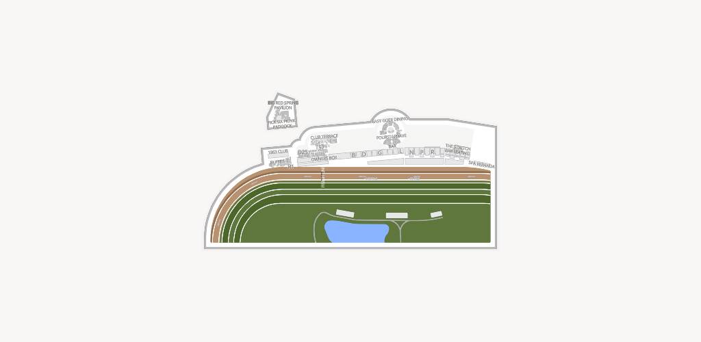 Saratoga Race Course Seating Chart