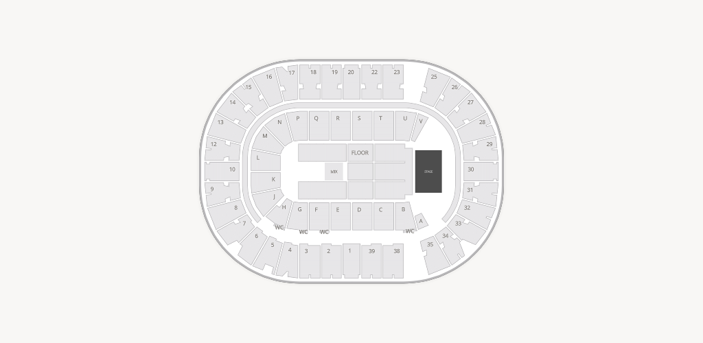 SaskTel Centre Seating Chart