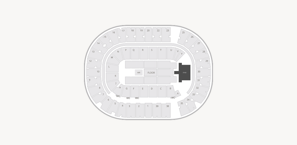 SaskTel Centre Seating Chart