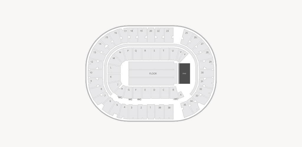 SaskTel Centre Seating Chart