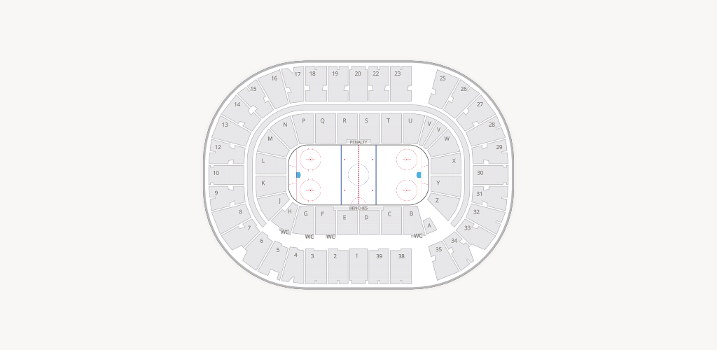 SaskTel Centre Seating Chart