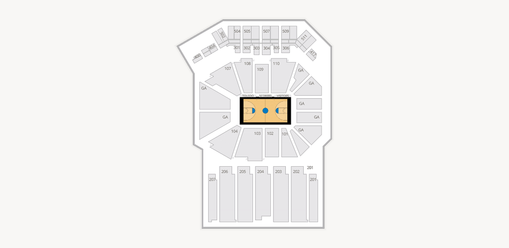 Savage Arena Seating Chart
