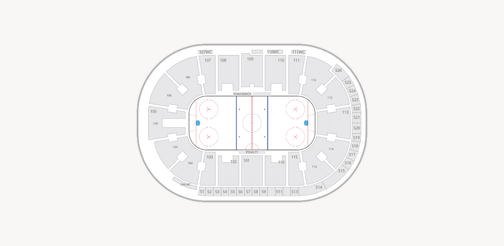 Save On Foods Memorial Centre Seating Chart