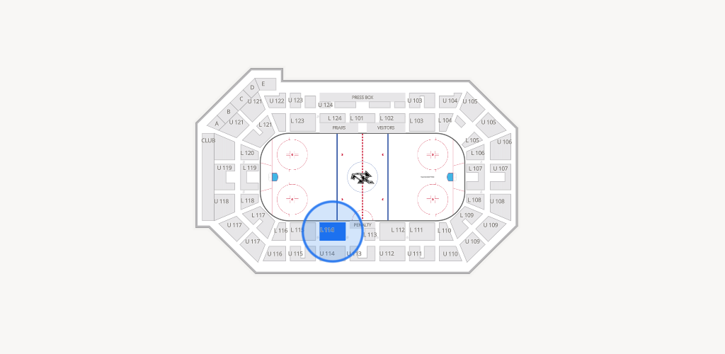 Schneider Arena Seating Chart