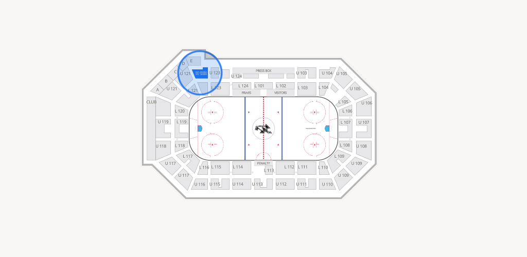 Schneider Arena Seating Chart