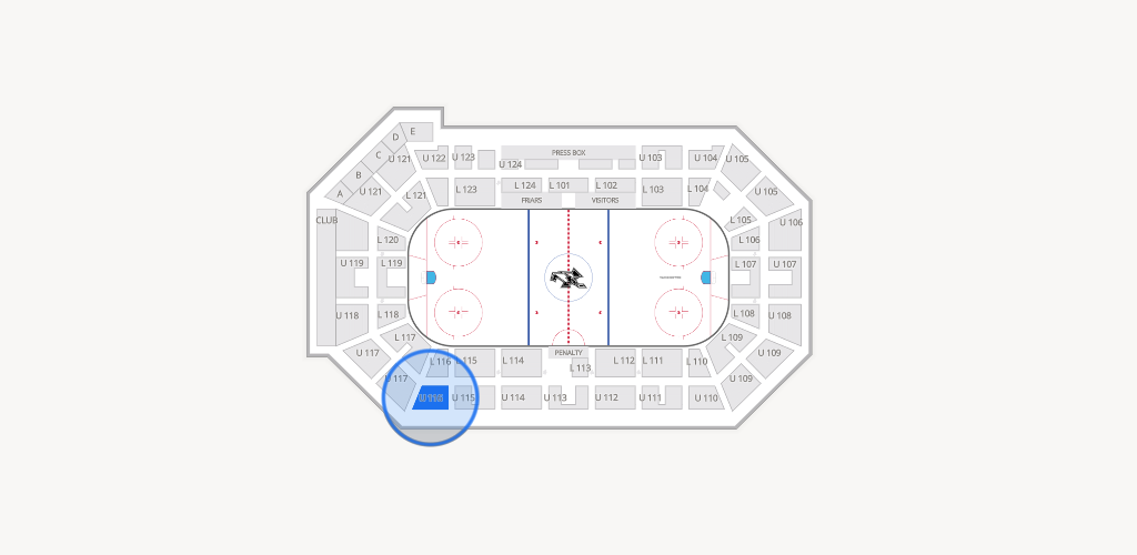 Schneider Arena Seating Chart