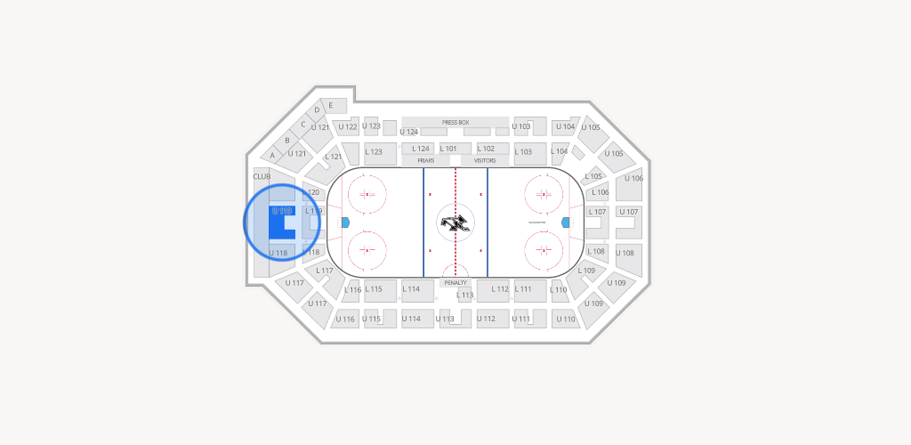 Schneider Arena Seating Chart