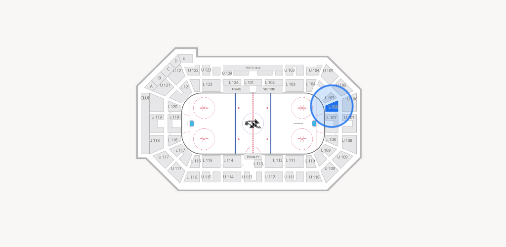 Schneider Arena Seating Chart