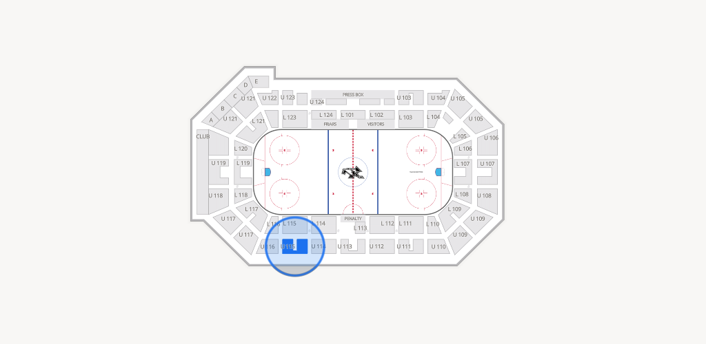 Schneider Arena Seating Chart