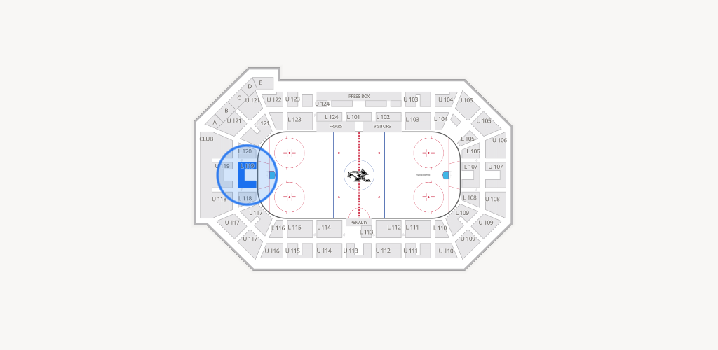 Schneider Arena Seating Chart