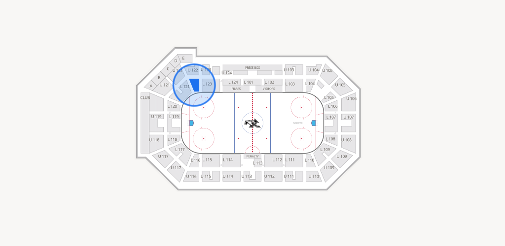 Schneider Arena Seating Chart