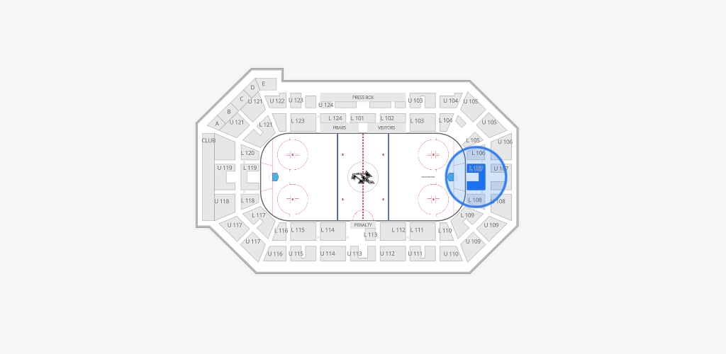 Schneider Arena Seating Chart
