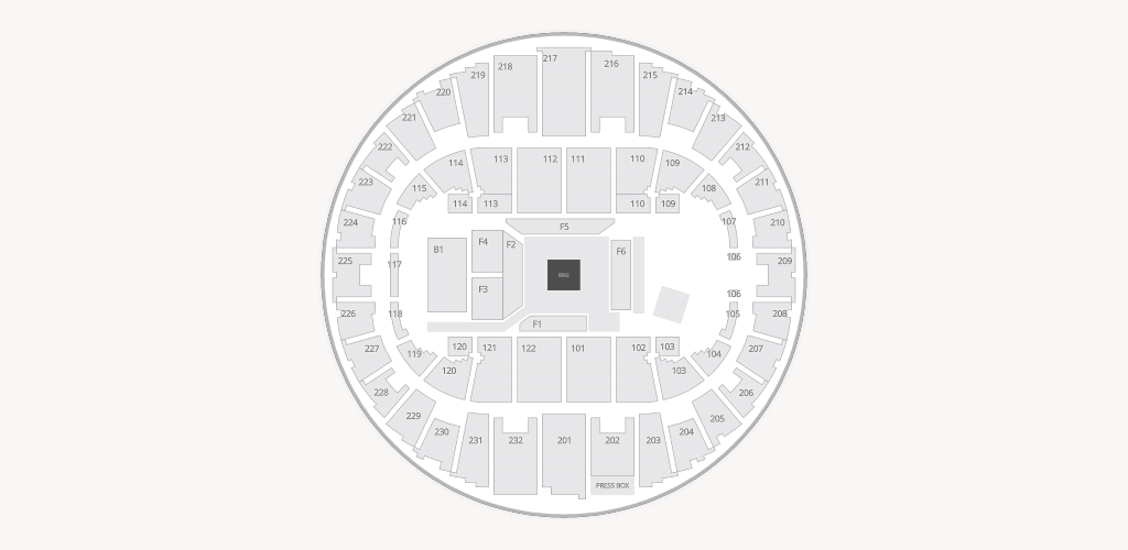 Scope Arena Seating Chart