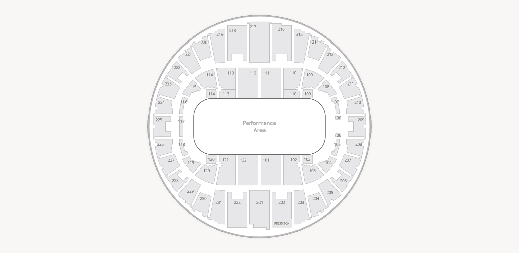 Scope Arena Seating Chart