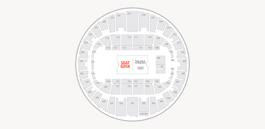 Scope Arena Seating Chart