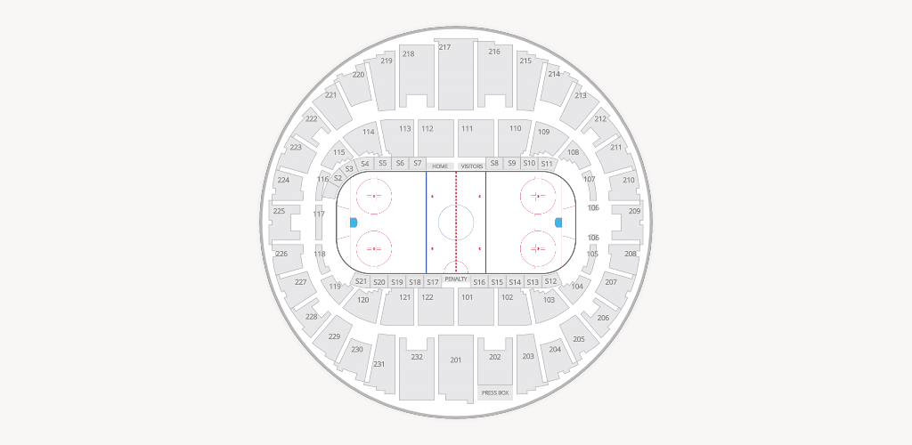 Scope Arena Seating Chart