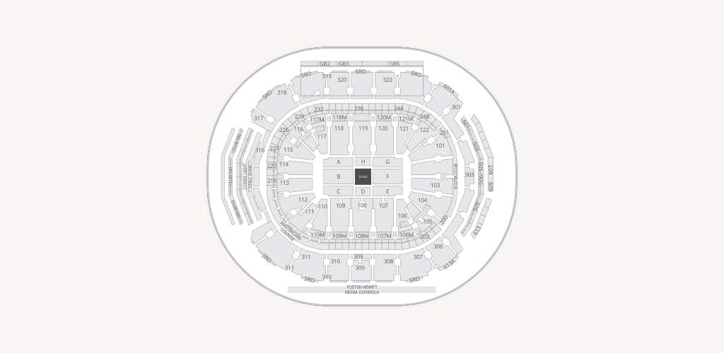 Scotiabank Arena Seating Chart