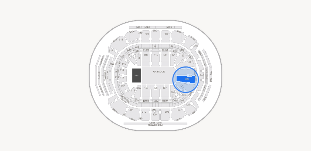 Scotiabank Arena Seating Chart