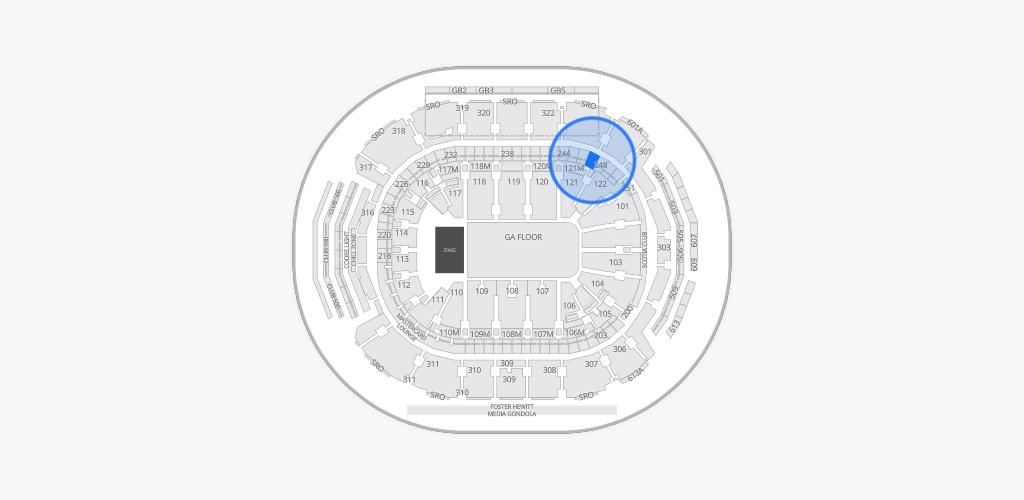 Scotiabank Arena Seating Chart