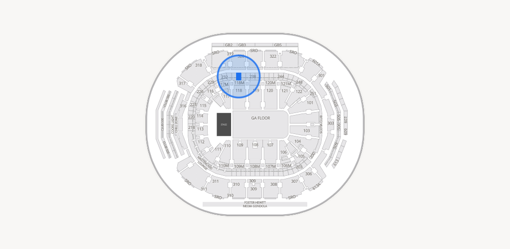 Scotiabank Arena Seating Chart