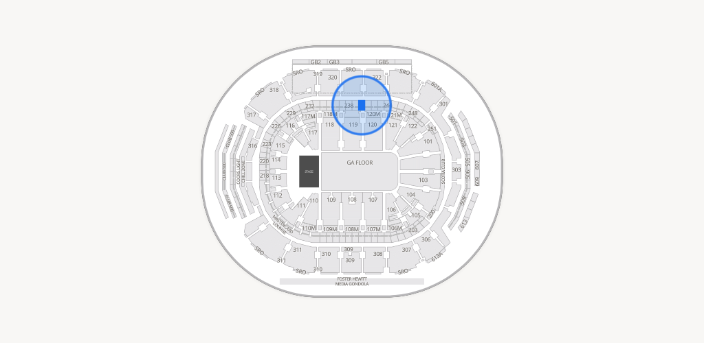 Scotiabank Arena Seating Chart